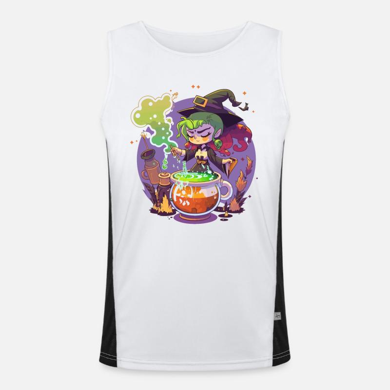 Concoction de chaudron Débardeur respirant contrasté Homme 