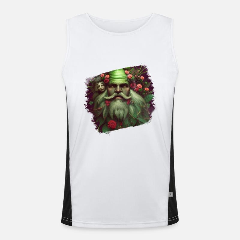 Fantasy Mann Funktionelles Kontrast-Tank Top für Männer 