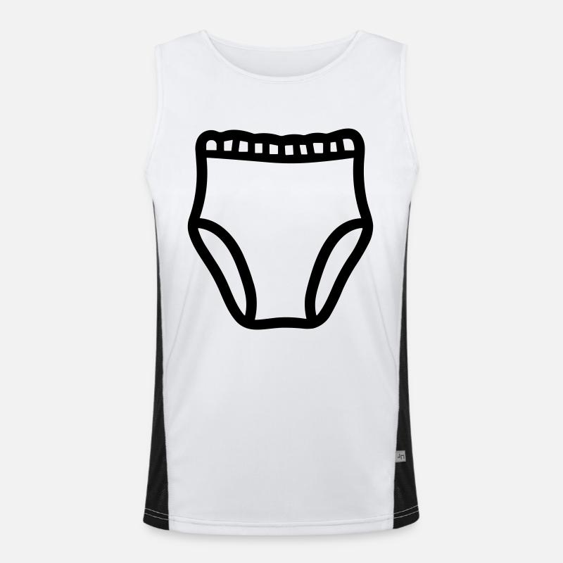 Schicht Funktionelles Kontrast-Tank Top für Männer 