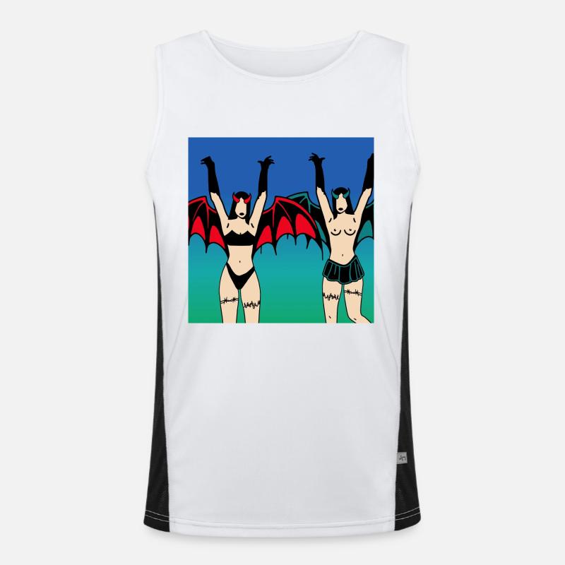 Devils Men's Functional Contrast Tank Top 