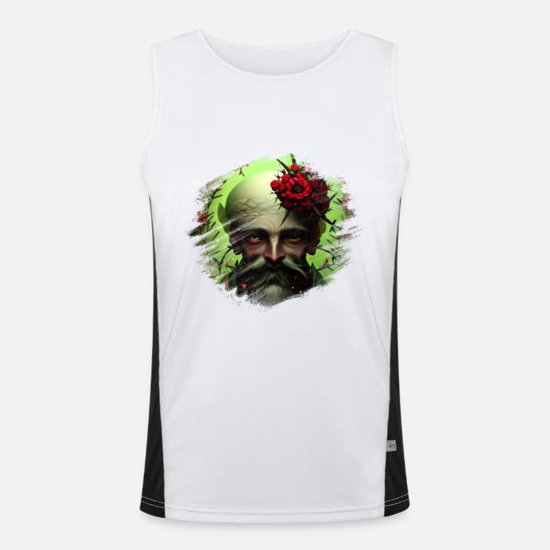 Fantasy Funktionelles Kontrast-Tank Top für Männer 