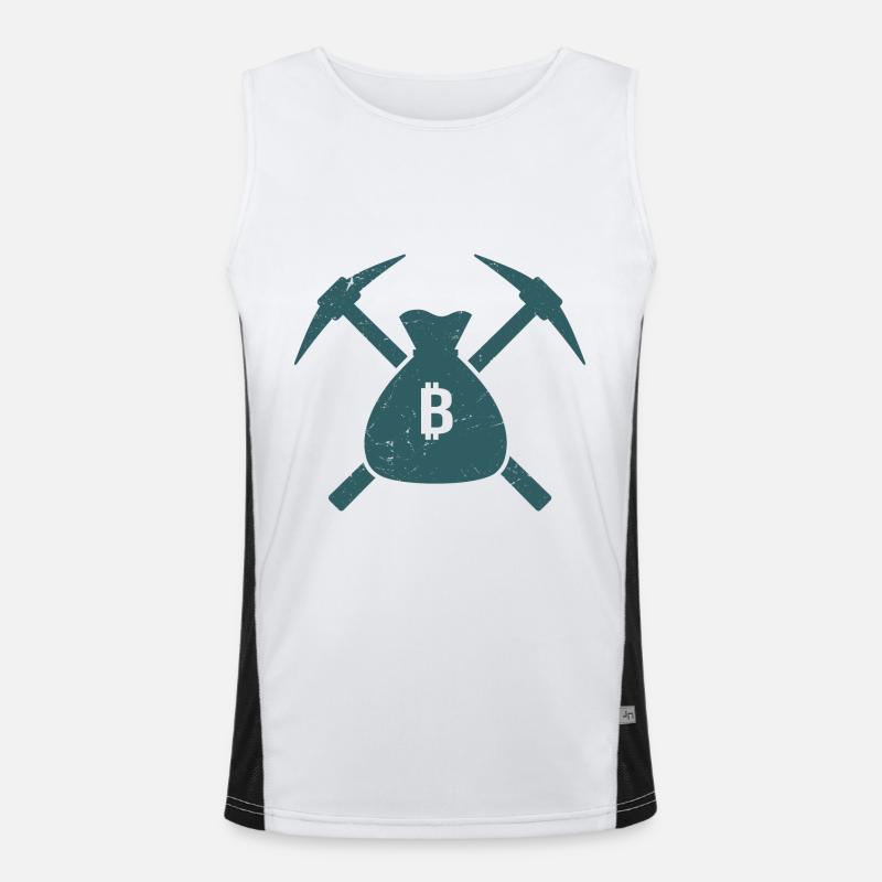 Exploitation minière Débardeur respirant contrasté Homme 