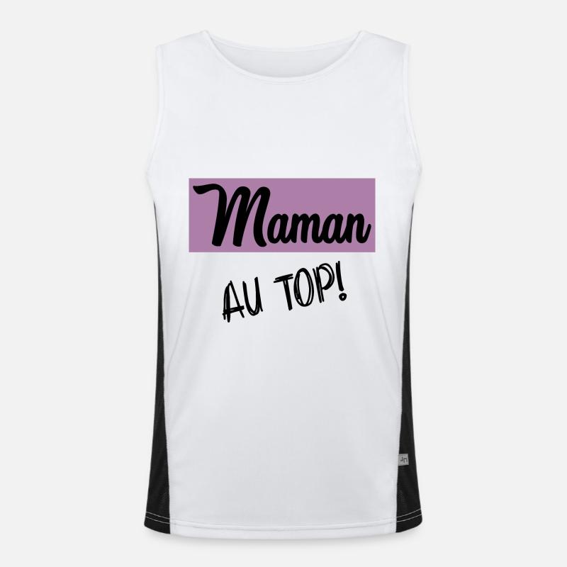 MOM Men's Functional Contrast Tank Top 