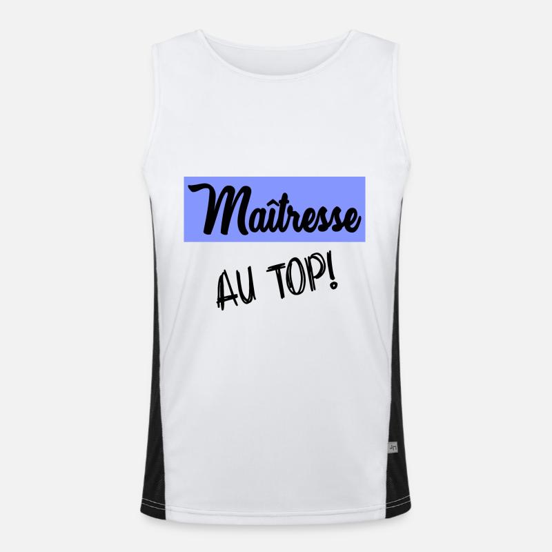 MISTRESS Men's Functional Contrast Tank Top 