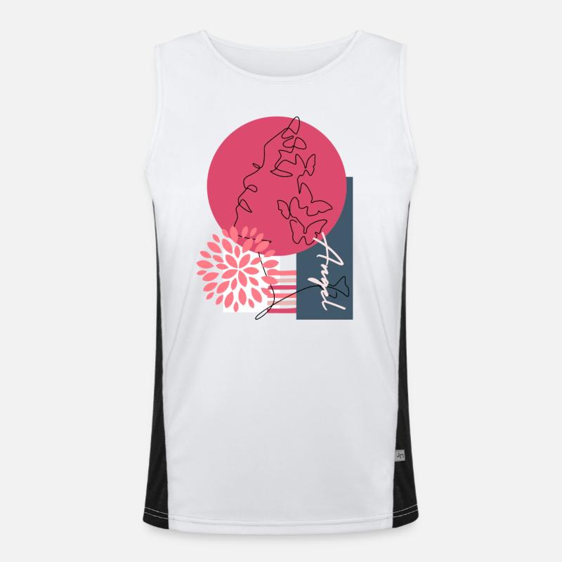 Magical Femininity Men's Functional Contrast Tank Top 