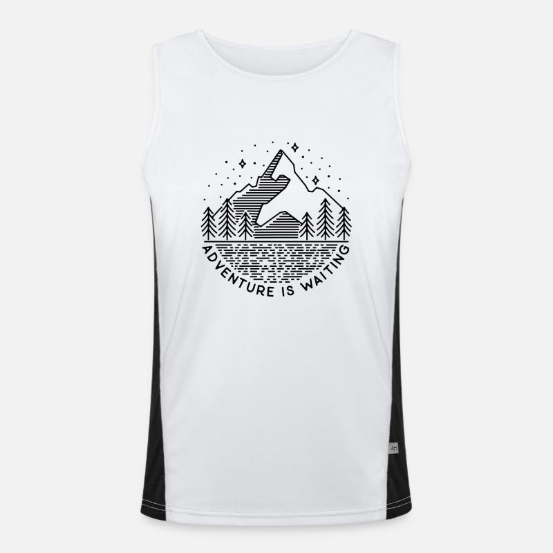 adventurousness Men's Functional Contrast Tank Top 