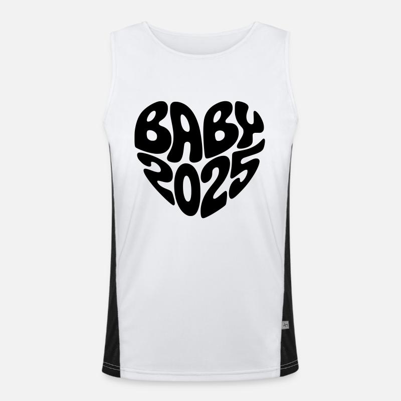 Baby 2025 Funktionelles Kontrast-Tank Top für Männer 