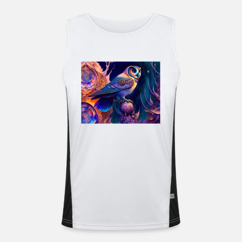 Owl Men's Functional Contrast Tank Top 