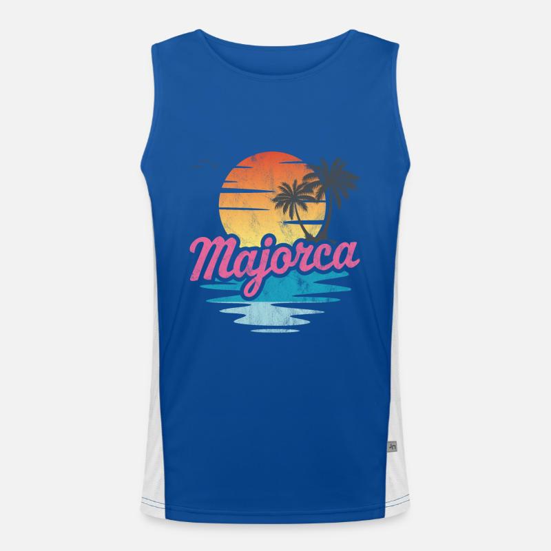 Majorca Men's Functional Contrast Tank Top 