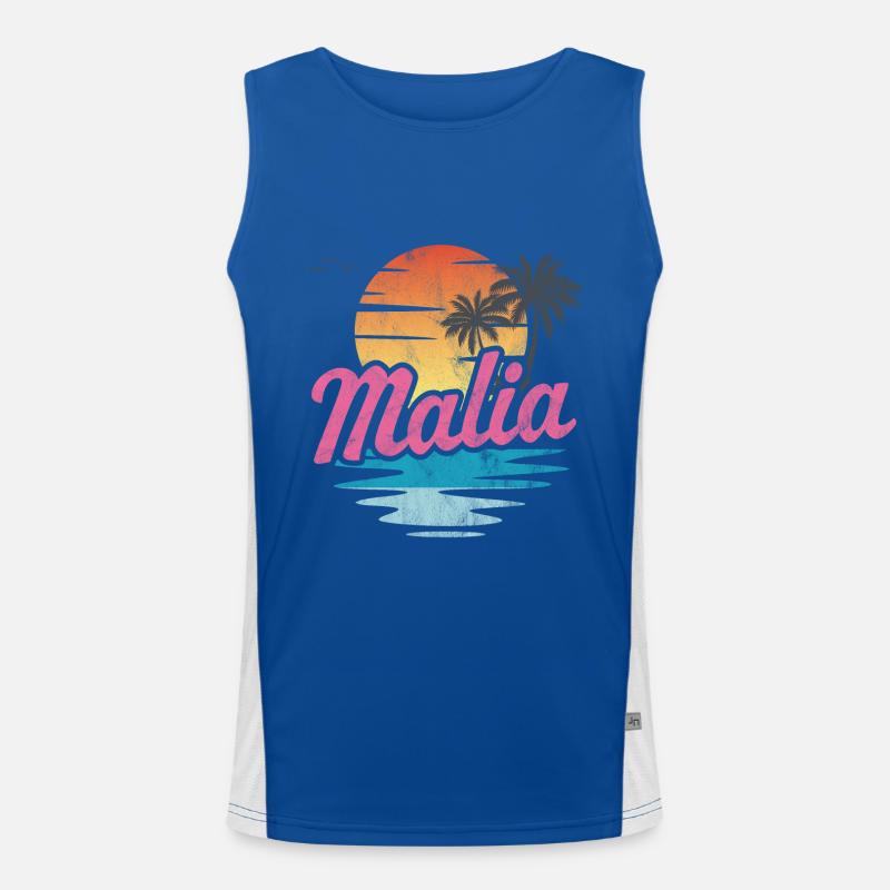 Malia Débardeur respirant contrasté Homme 
