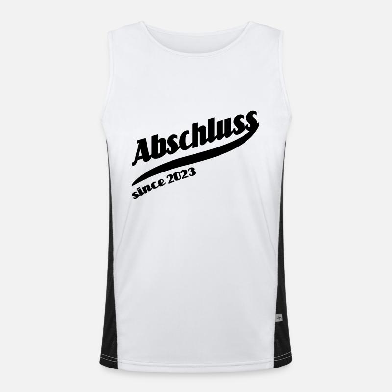 Abschluss since 2023 Funktionelles Kontrast-Tank Top für Männer 