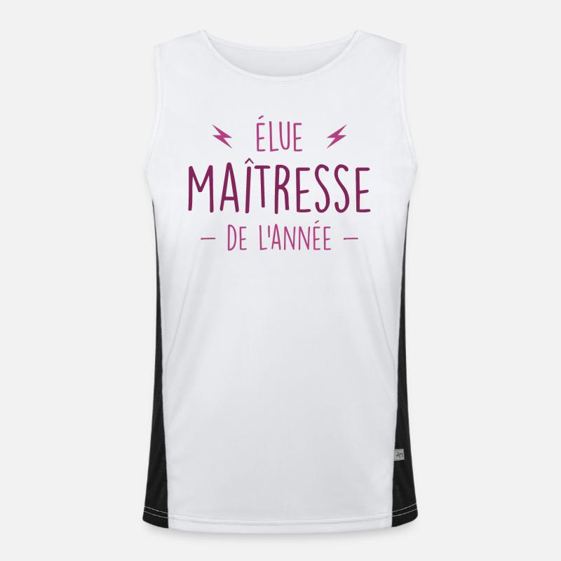 élue maitresse de l'année - Maîtresse Formidable Débardeur respirant contrasté Homme 