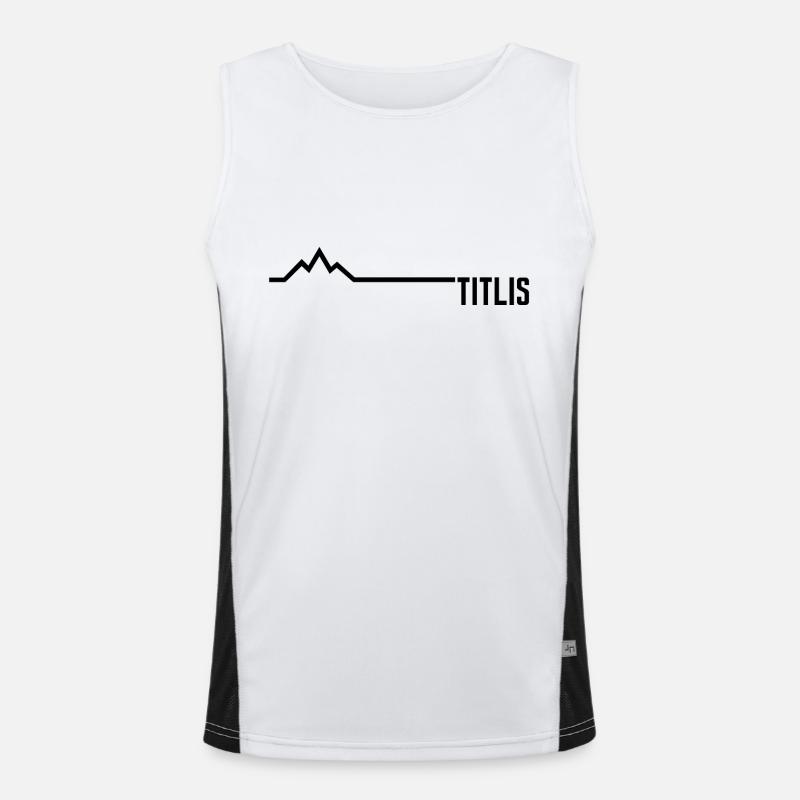 TITLIS Débardeur respirant contrasté Homme 