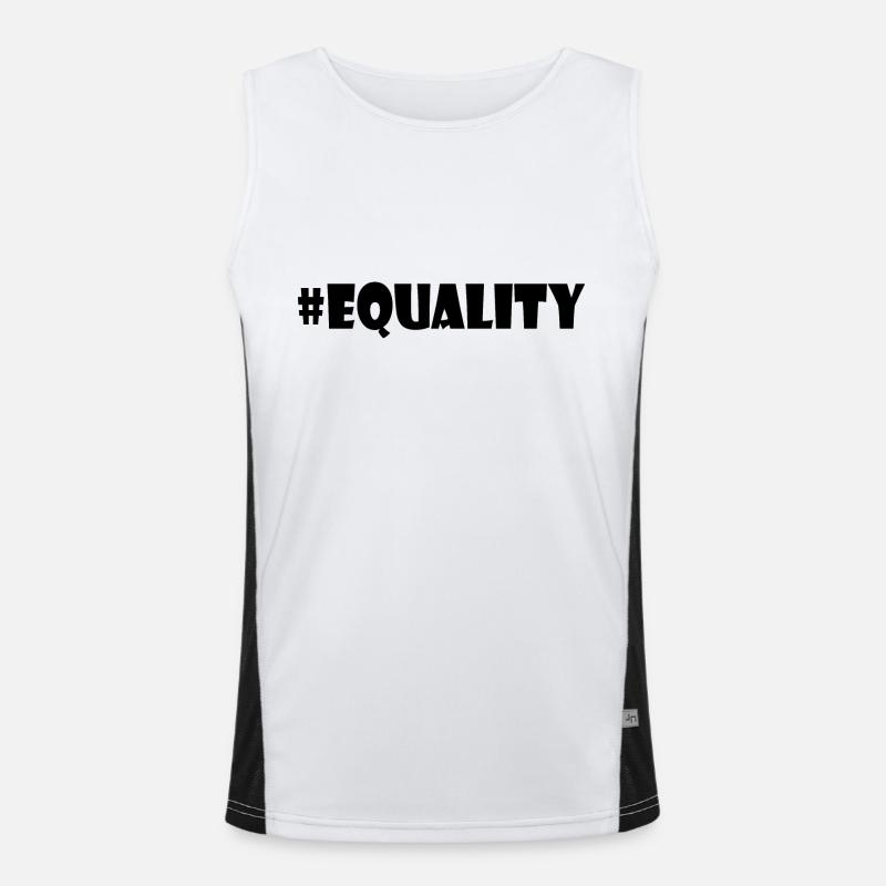 EQUALITY Funktionelles Kontrast-Tank Top für Männer 