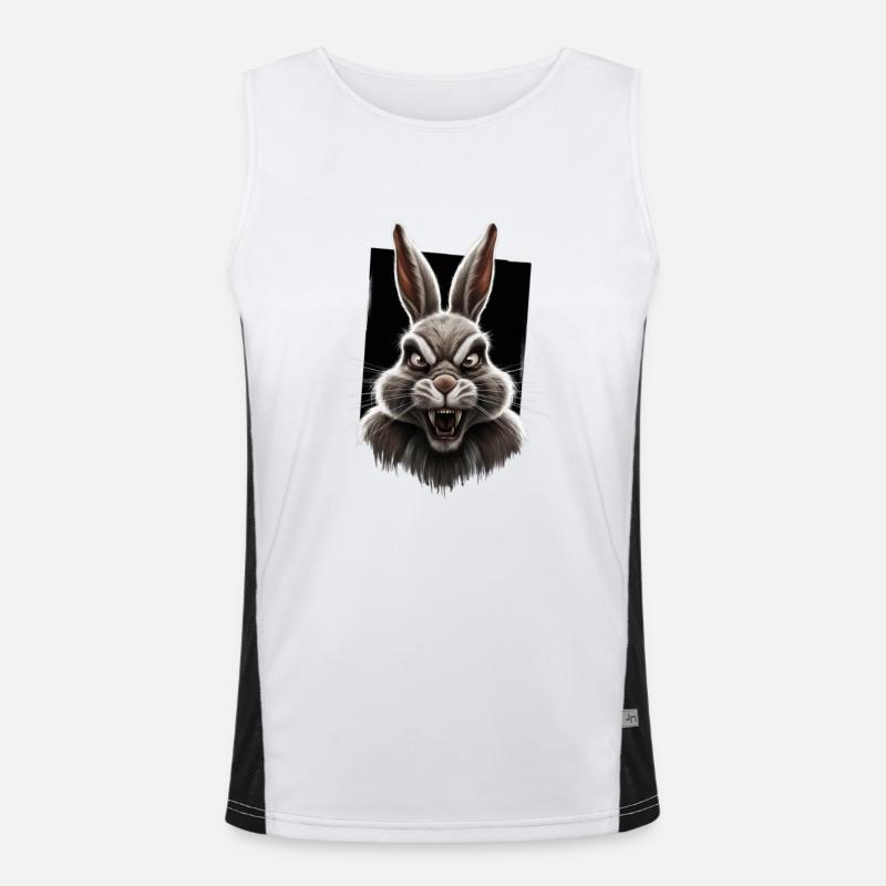 Bad Bunny - Cool Bad Bunny Men's Functional Contrast Tank Top 