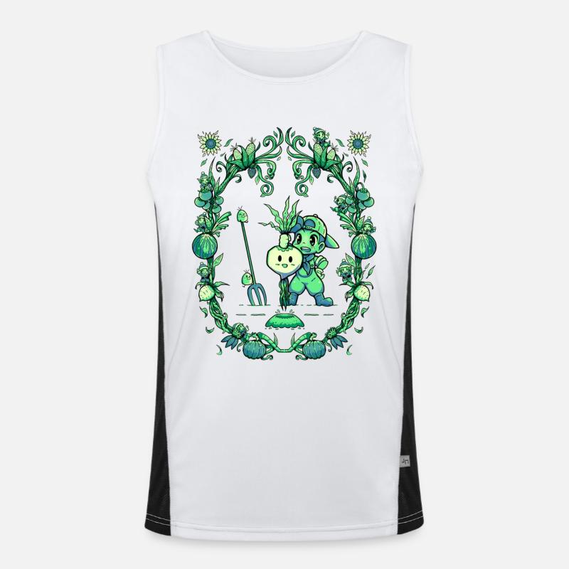 Fruit de la récolte Débardeur respirant contrasté Homme 