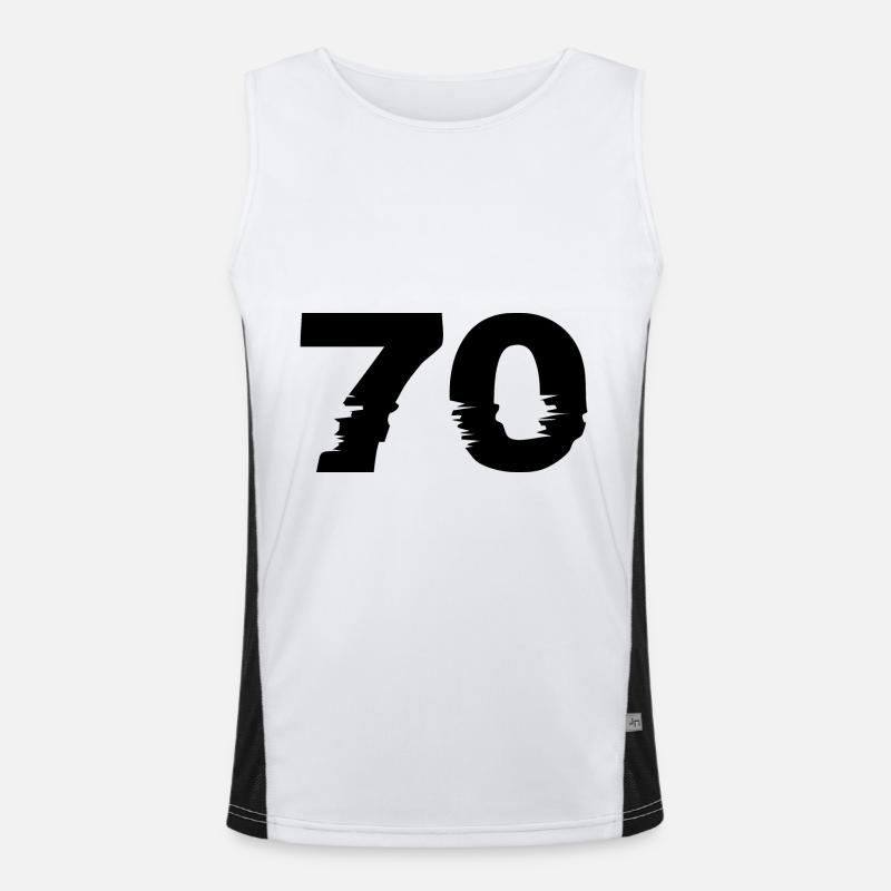 Numéro 70 Débardeur respirant contrasté Homme 