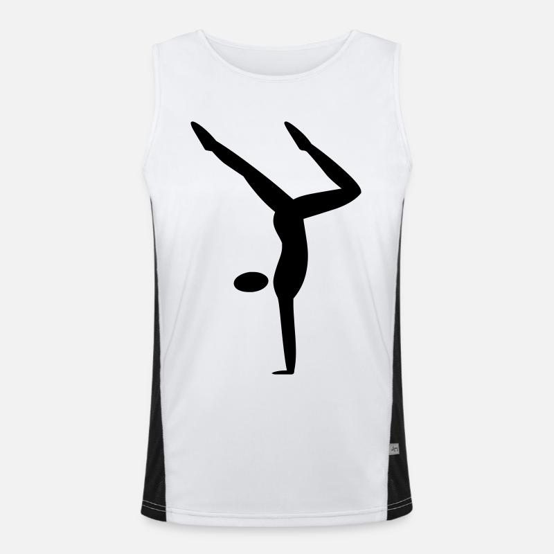 Handstand Funktionelles Kontrast-Tank Top für Männer 