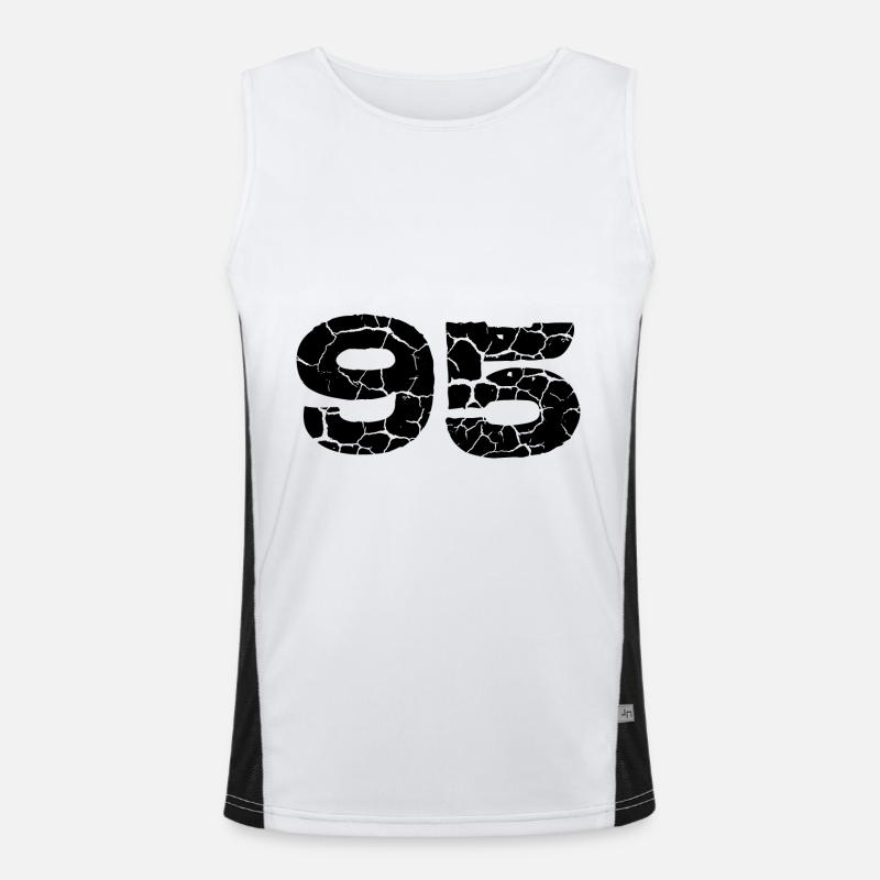 Maillot à 95 numéros Débardeur respirant contrasté Homme 
