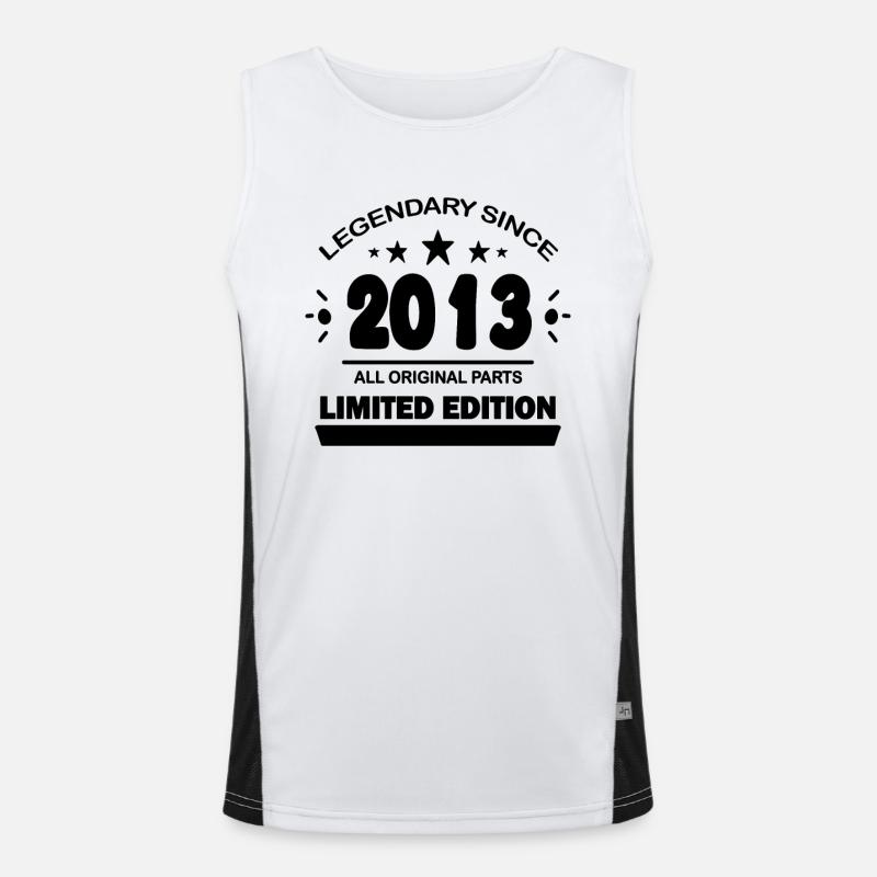 2013 Funktionelles Kontrast-Tank Top für Männer 