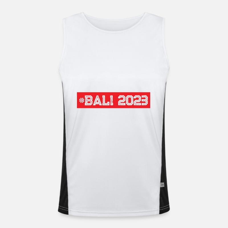 Bali 2023 Débardeur respirant contrasté Homme 