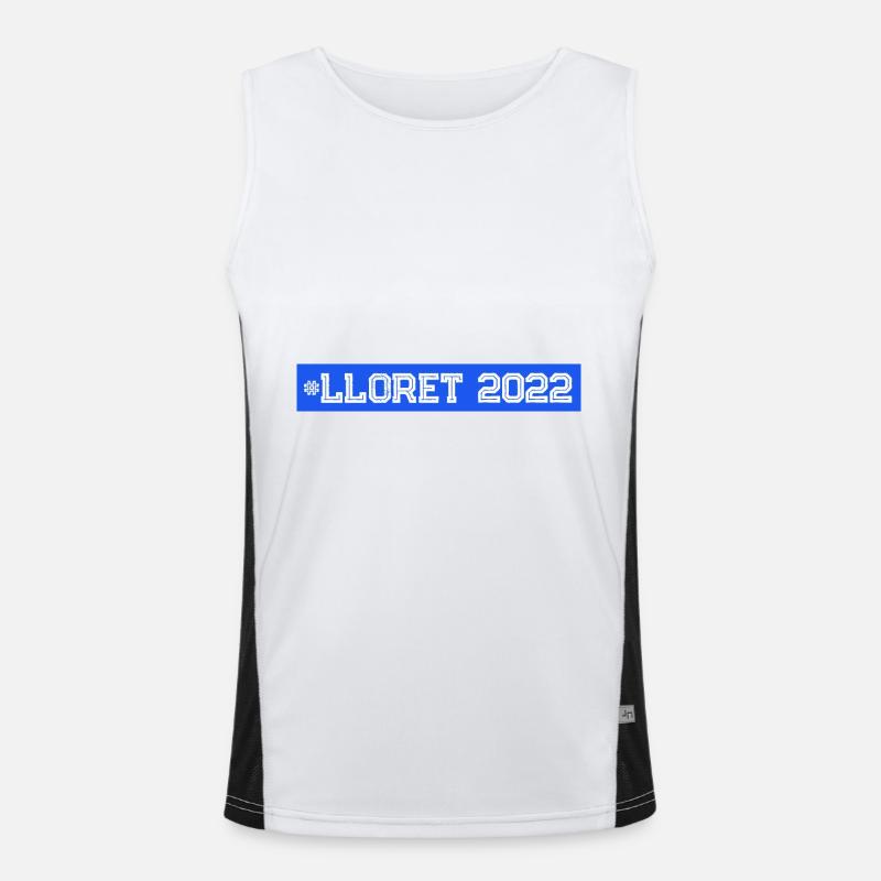 Lloret De Mar 2022 Men's Functional Contrast Tank Top 