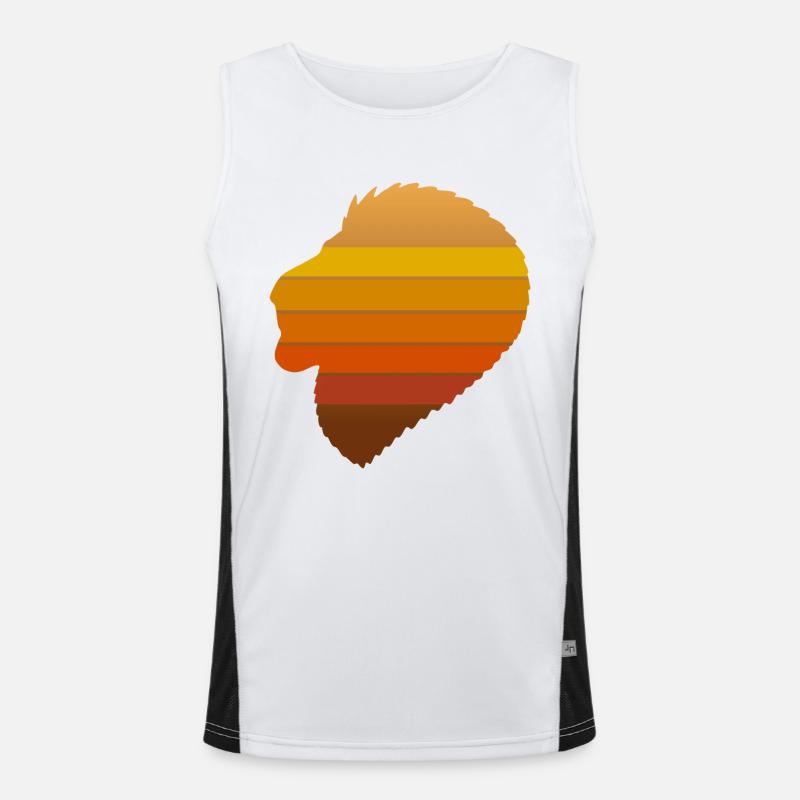 Background profile N°3 Men's Functional Contrast Tank Top 
