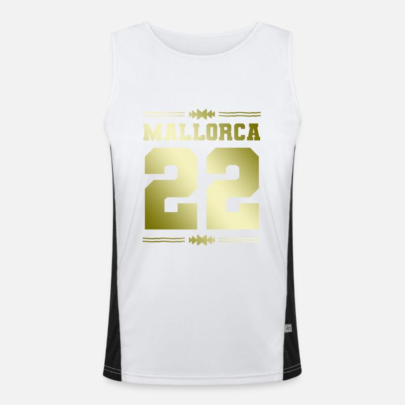 Majorca 22 Men's Functional Contrast Tank Top 