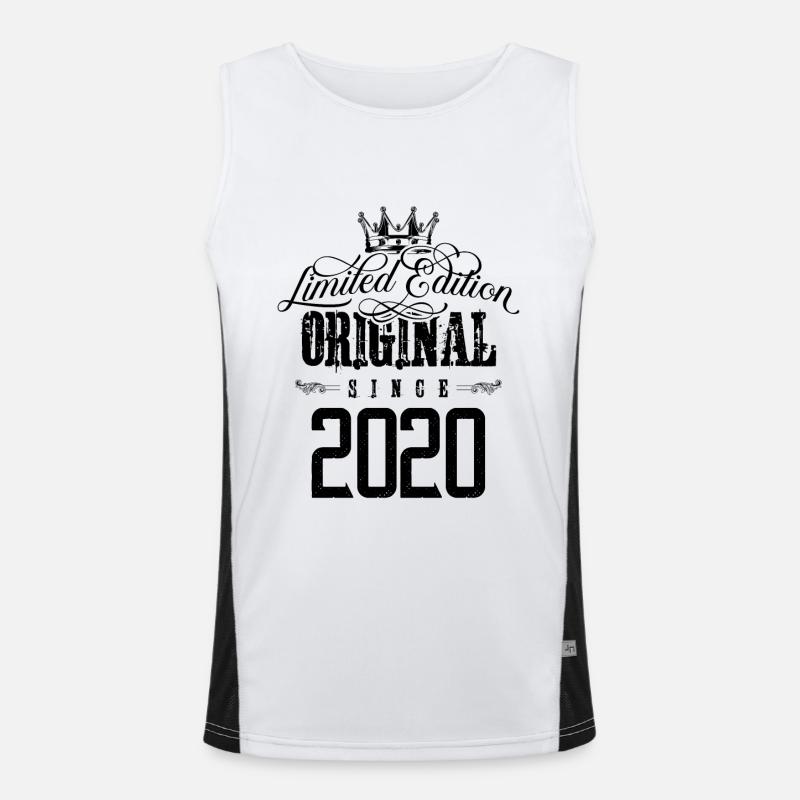 2020 limited edition Funktionelles Kontrast-Tank Top für Männer 