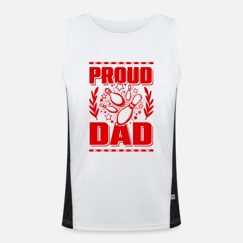 Papa Bowling Débardeur respirant contrasté Homme 