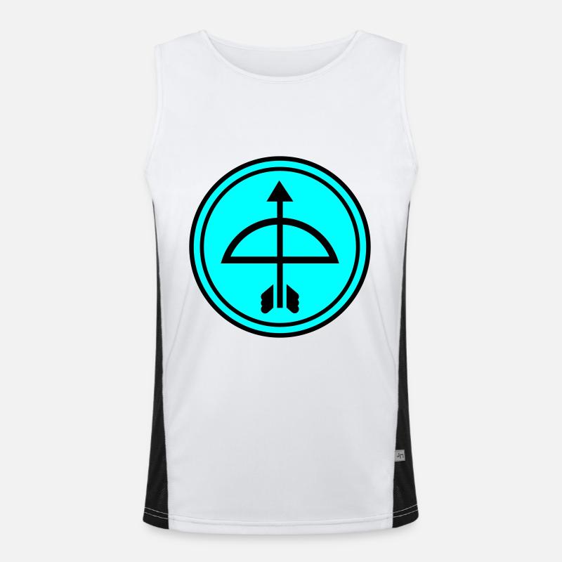 Arc et flèche Débardeur respirant contrasté Homme 