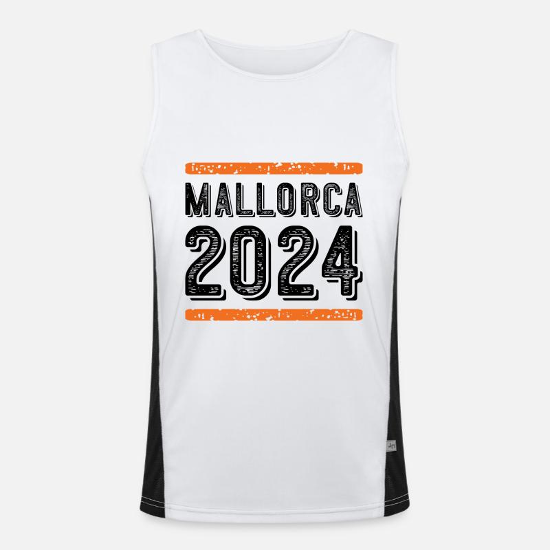 Millésime 2024 de Majorque Débardeur respirant contrasté Homme 