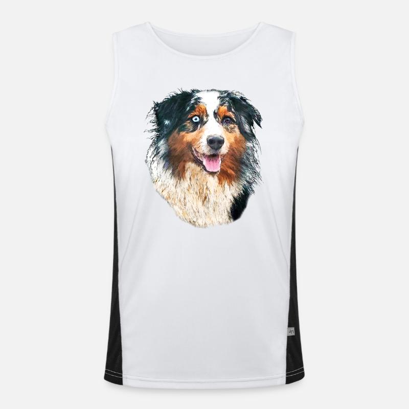 aussie Débardeur respirant contrasté Homme 