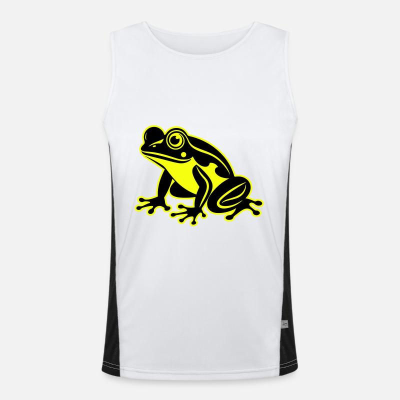 Icône de grenouille Débardeur respirant contrasté Homme 