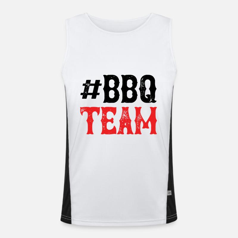 Équipe Bbq Débardeur respirant contrasté Homme 