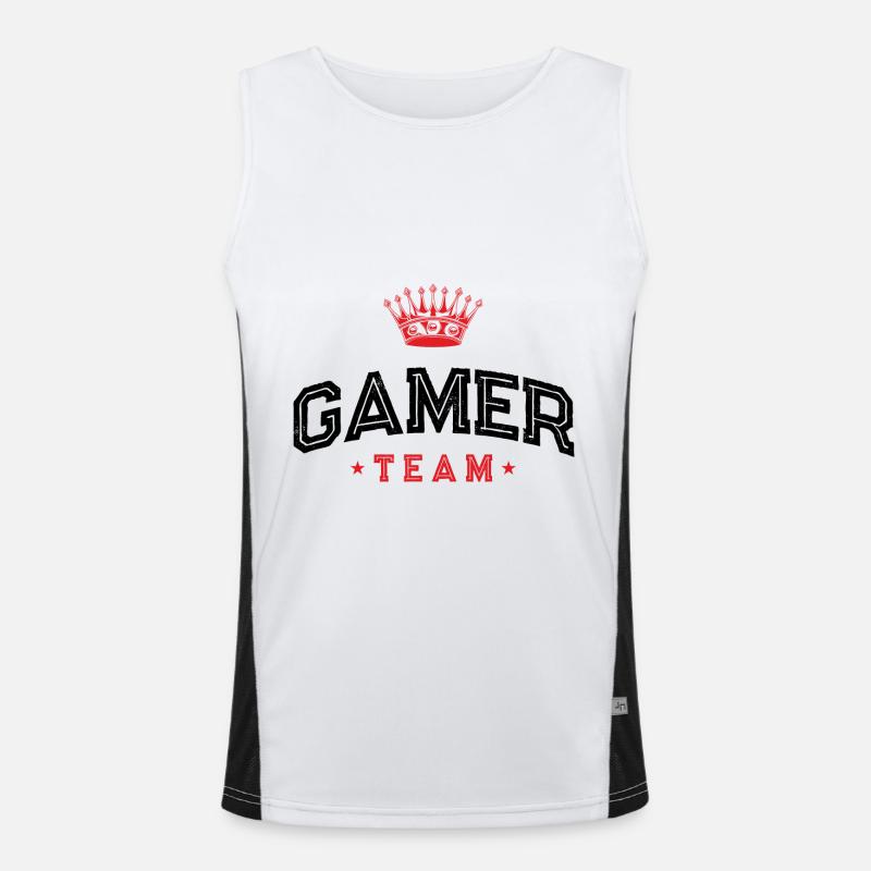 Équipe de joueurs Débardeur respirant contrasté Homme 