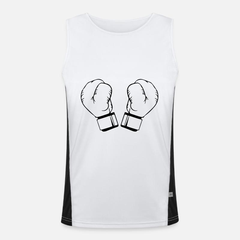 Boxhandschuhe Funktionelles Kontrast-Tank Top für Männer 