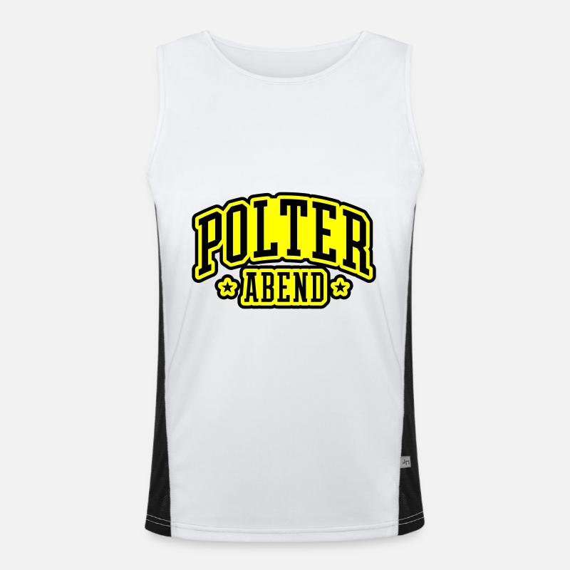 Polterabend Junggesellenabschied Funktionelles Kontrast-Tank Top für Männer 