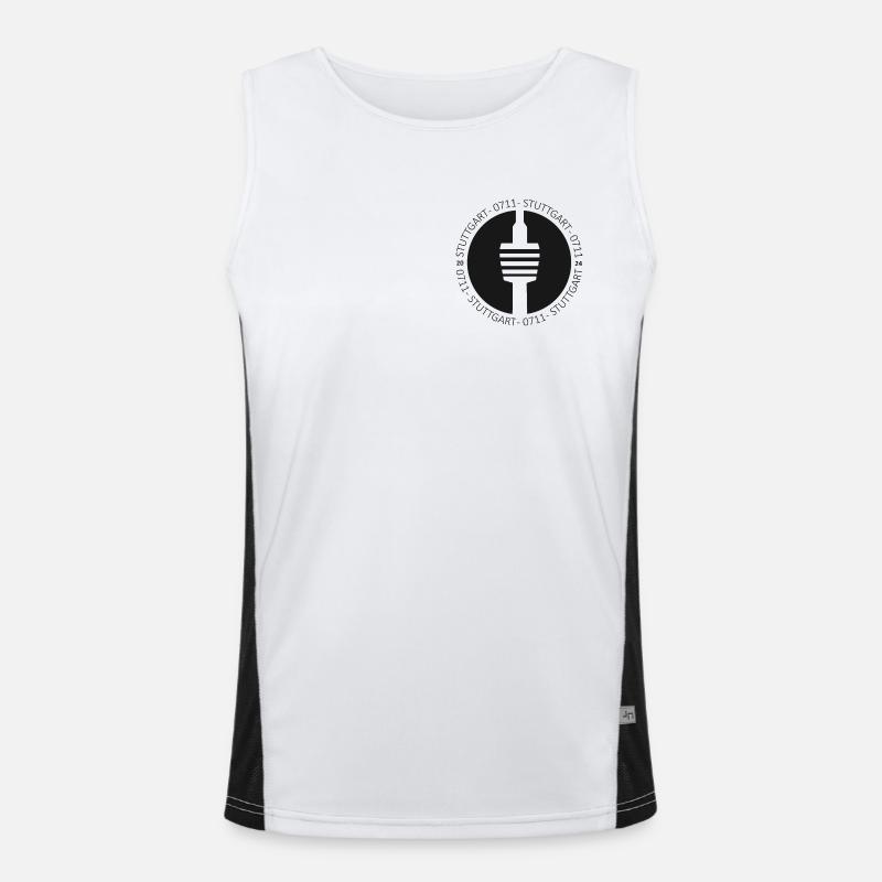 Stuggi 0711 Men's Functional Contrast Tank Top 