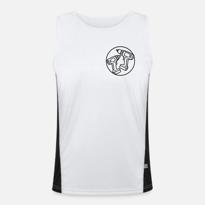 Screwdrivers Men's Functional Contrast Tank Top 