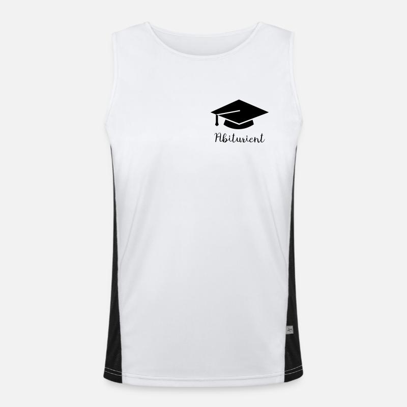High-school graduate Men's Functional Contrast Tank Top 