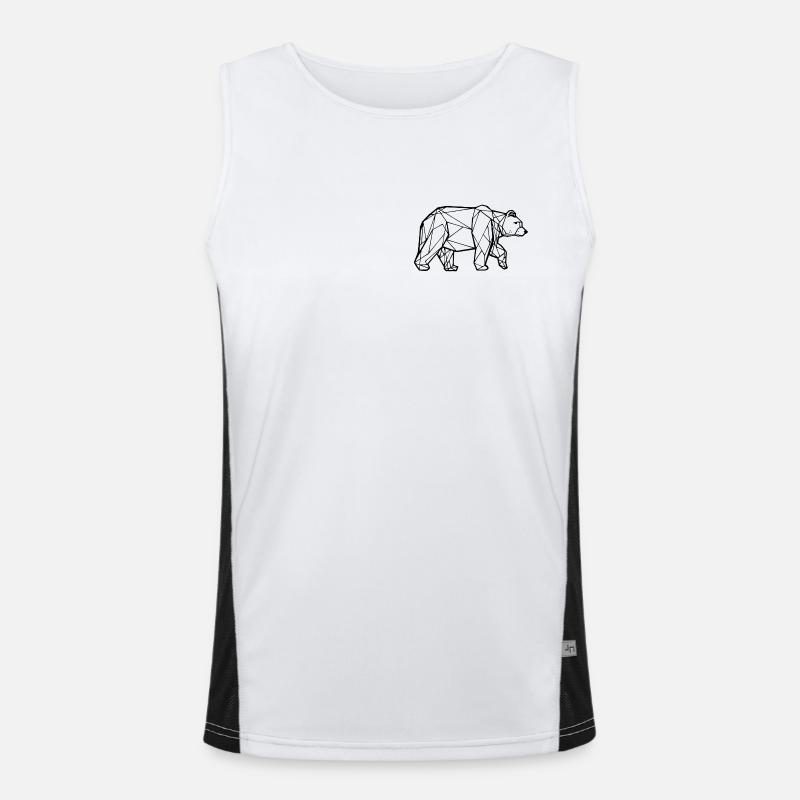 BÄR/N Funktionelles Kontrast-Tank Top für Männer 