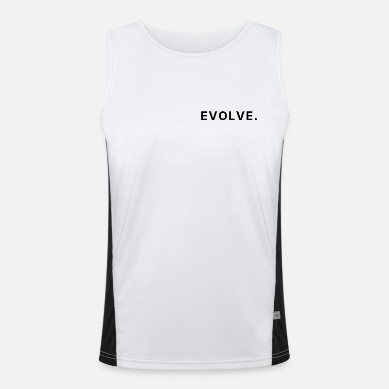 Evolve - Croissance et Changement Débardeur respirant contrasté Homme 
