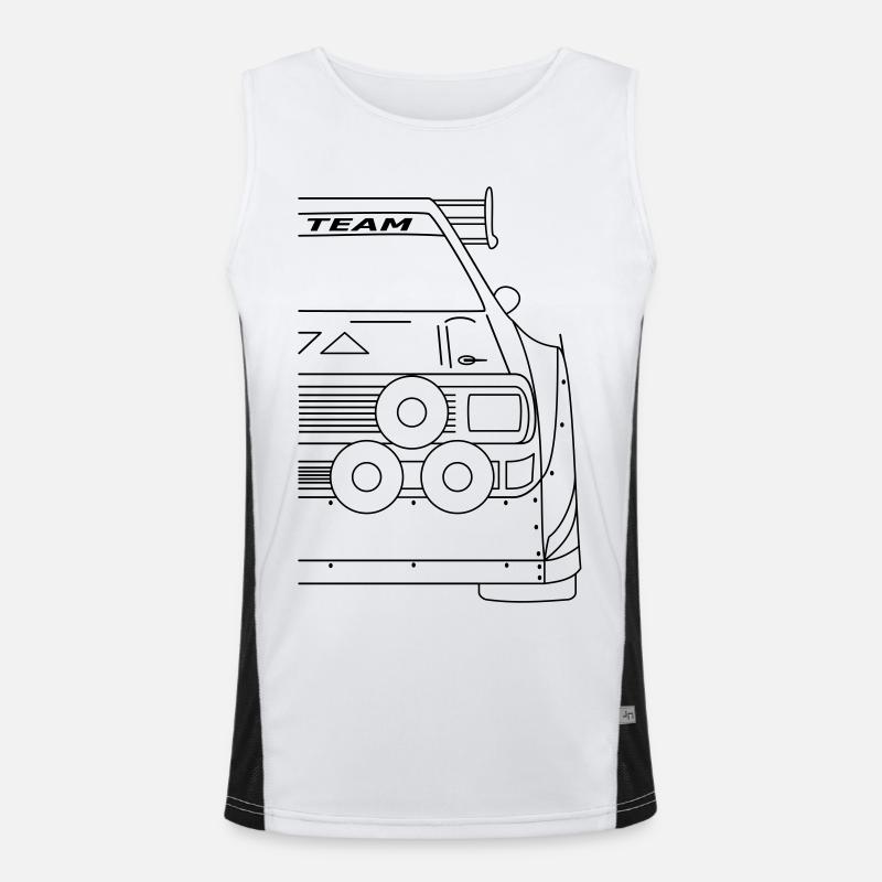 Rallye S1 E2 Sport Quattro Front Débardeur respirant contrasté Homme 