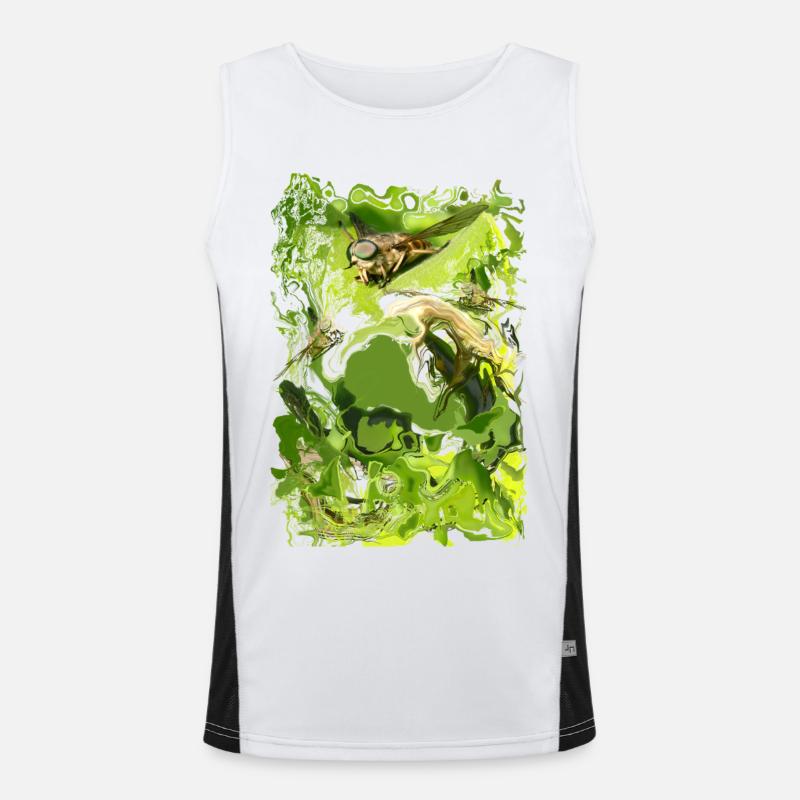 Insecte Débardeur respirant contrasté Homme 