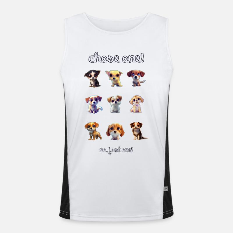 Chose one 2 Funktionelles Kontrast-Tank Top für Männer 