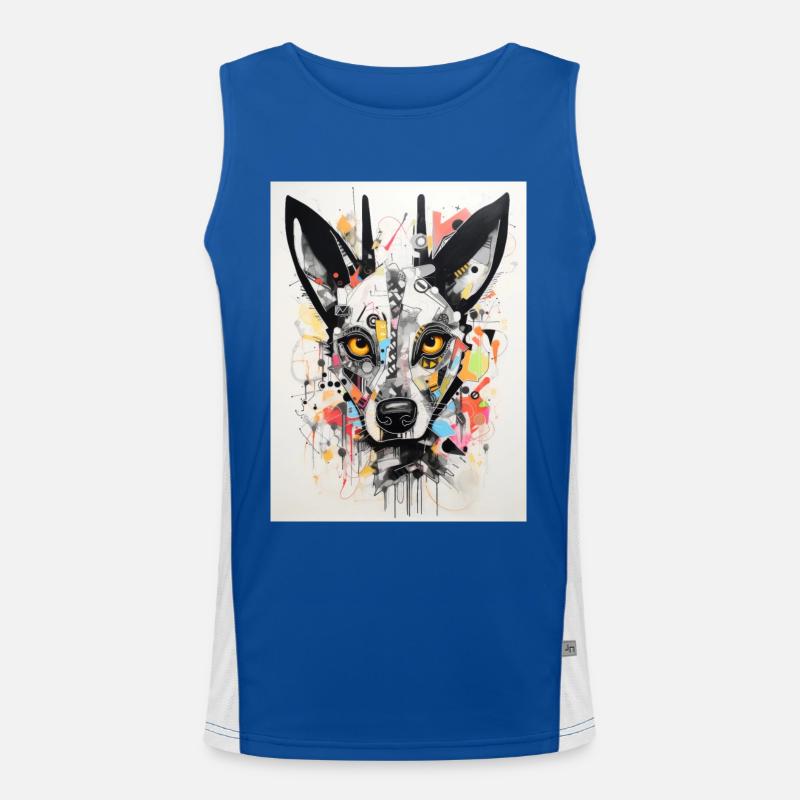 [MB] Eyes of Devotion Men's Functional Contrast Tank Top 