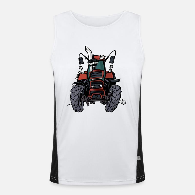 Fall Funktionelles Kontrast-Tank Top für Männer 
