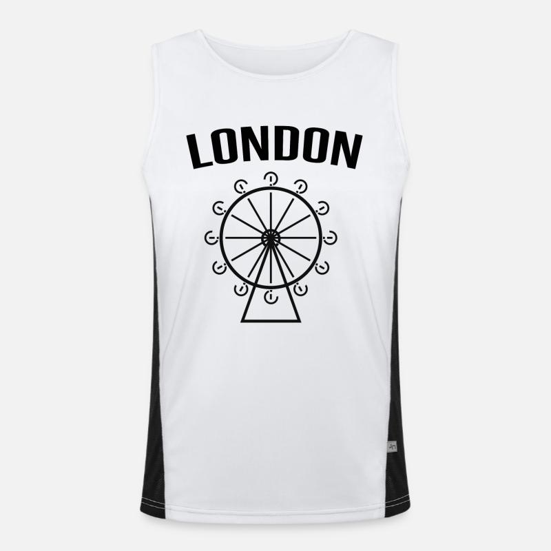 Londres Débardeur respirant contrasté Homme 