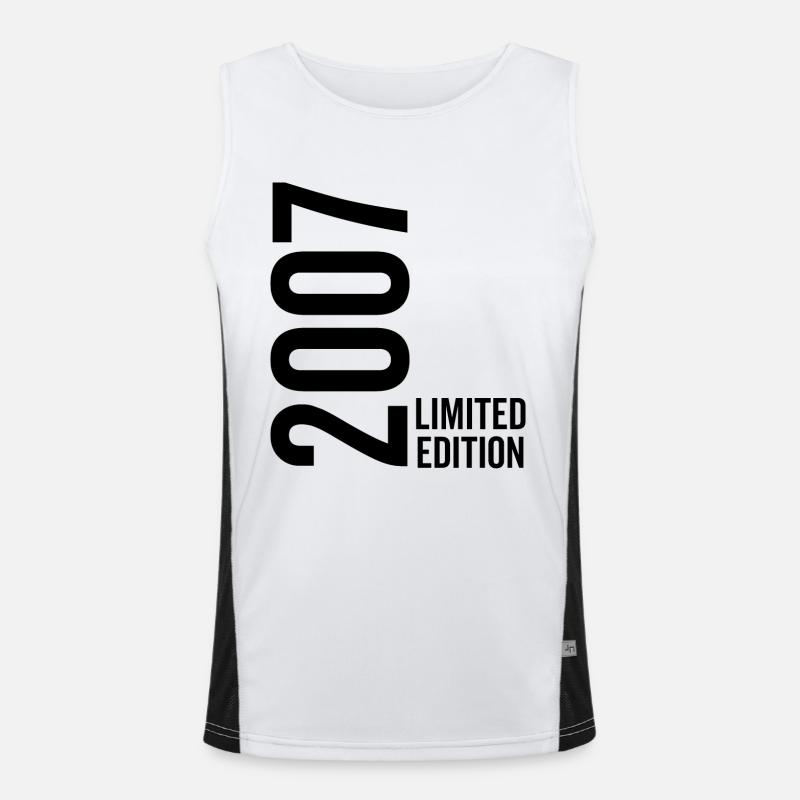 2007 Limited Edition Funktionelles Kontrast-Tank Top für Männer 
